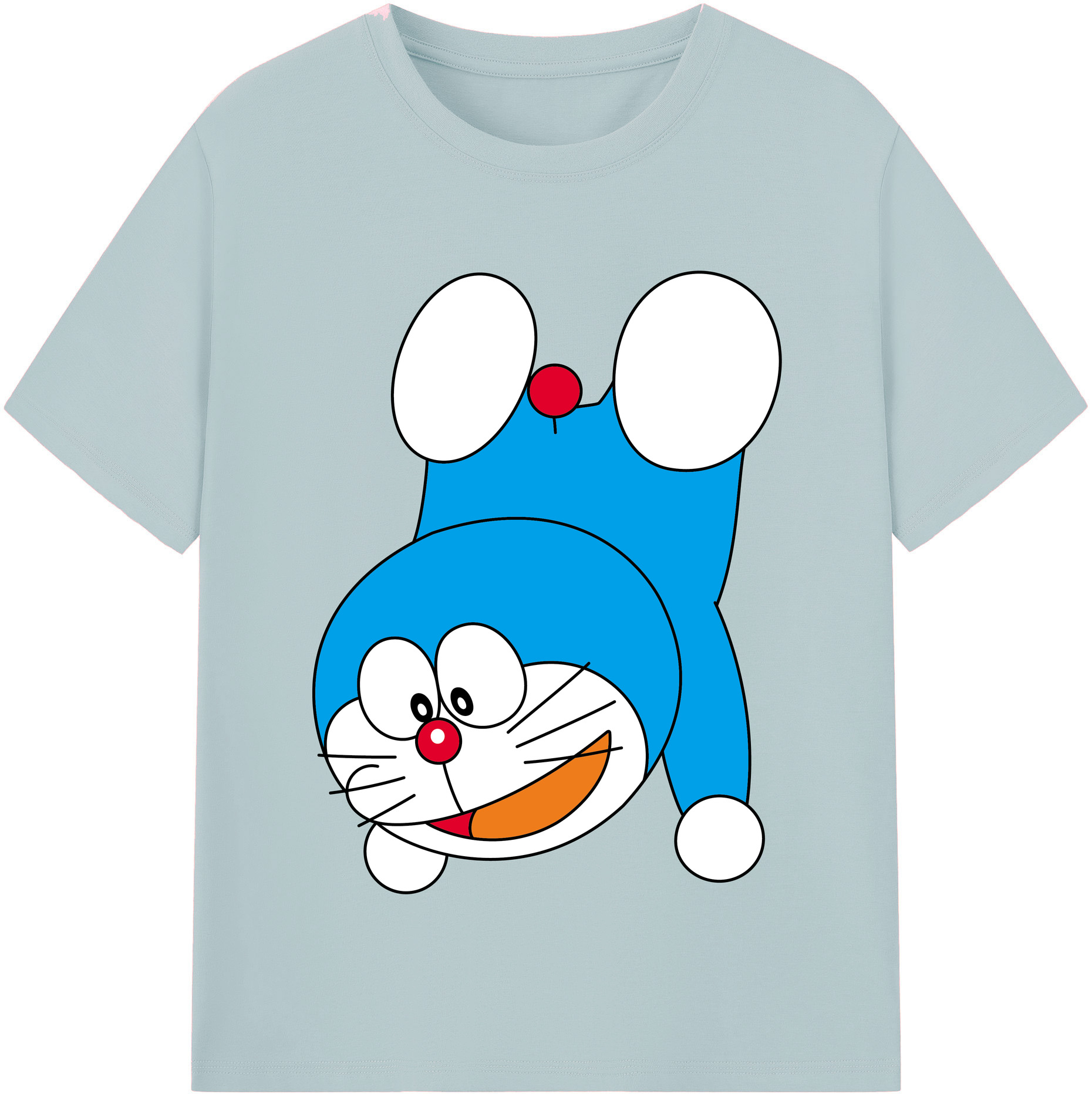 （画像用） ドラえもん Doraemon 綿100％半袖Tシャツ（フロントプリント）